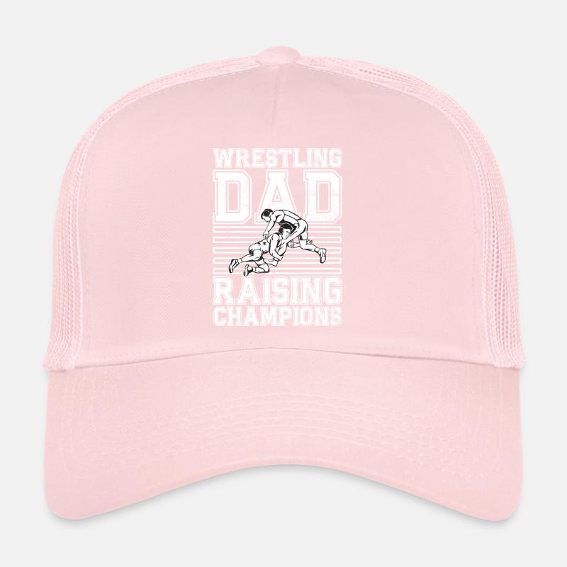 Wrestling Dad Wrestler Männer Vatertag Trucker Cap