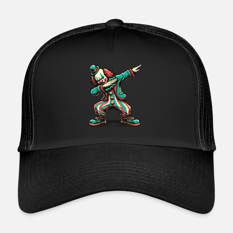 Clown tamponnant effrayant Casquette trucker 