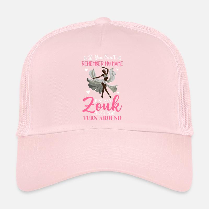 Witziger Zouk Tänzer Spruch Trucker Cap