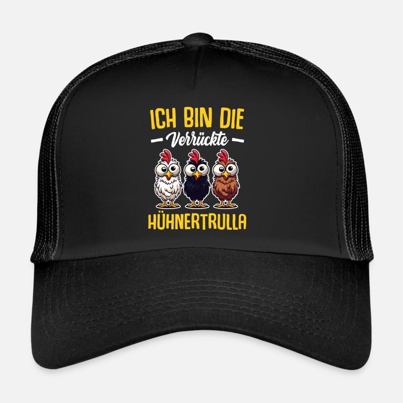 Huhn Hühner Mutter Oma Geschenk Sprüche Trucker Cap