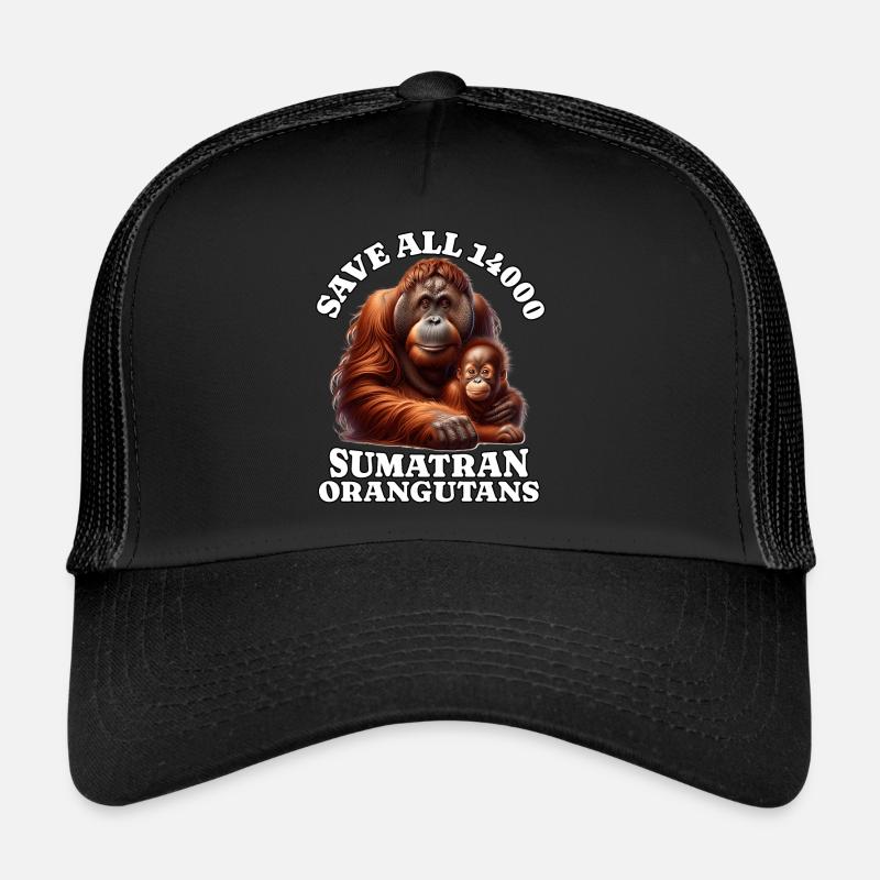 Save Orangutan Trucker Cap