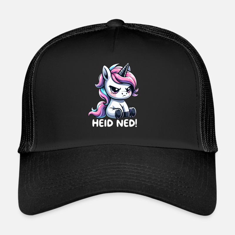 Heid Ned Dialect Unicorn Trucker Cap