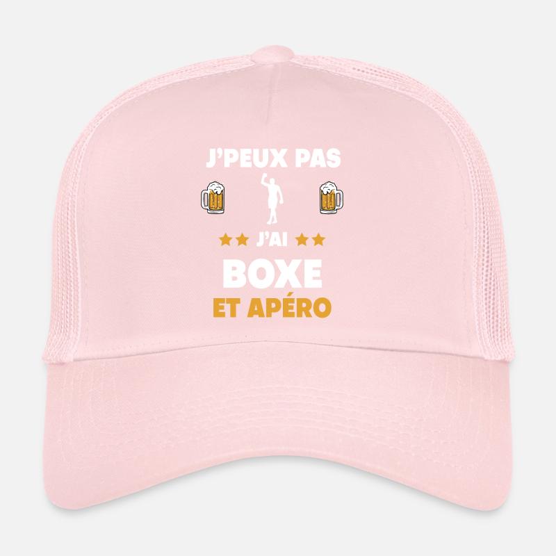 I can't I boxed man aperitif gift Trucker Cap