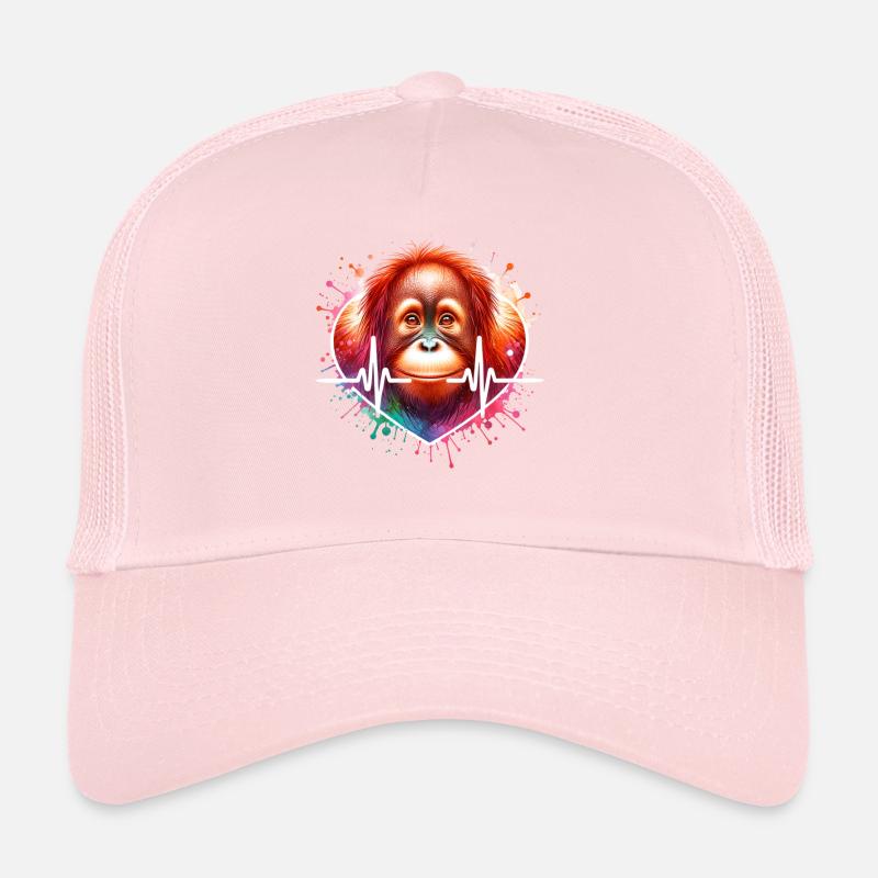 Orangutan ECG Trucker Cap