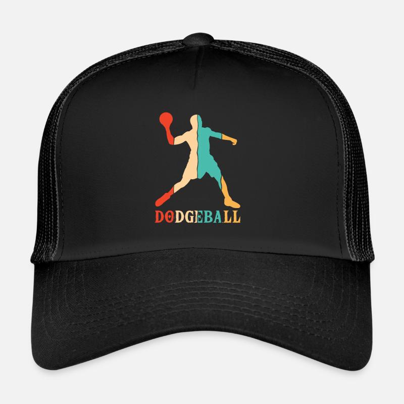 Retro Prisonball Team Game Player Dodgeball Trucker Cap