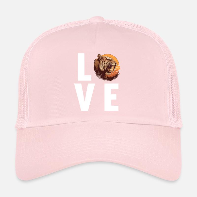 Saber-Toothed Tiger Sabertooth Tiger Trucker Cap