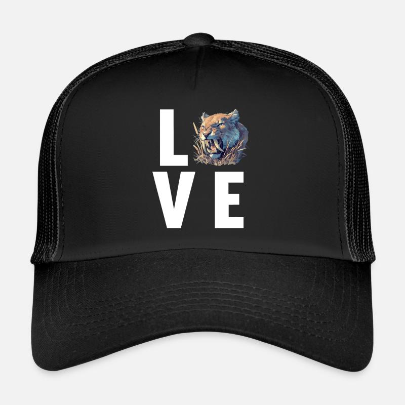 Saber-Toothed Tiger Sabertooth Tiger Trucker Cap