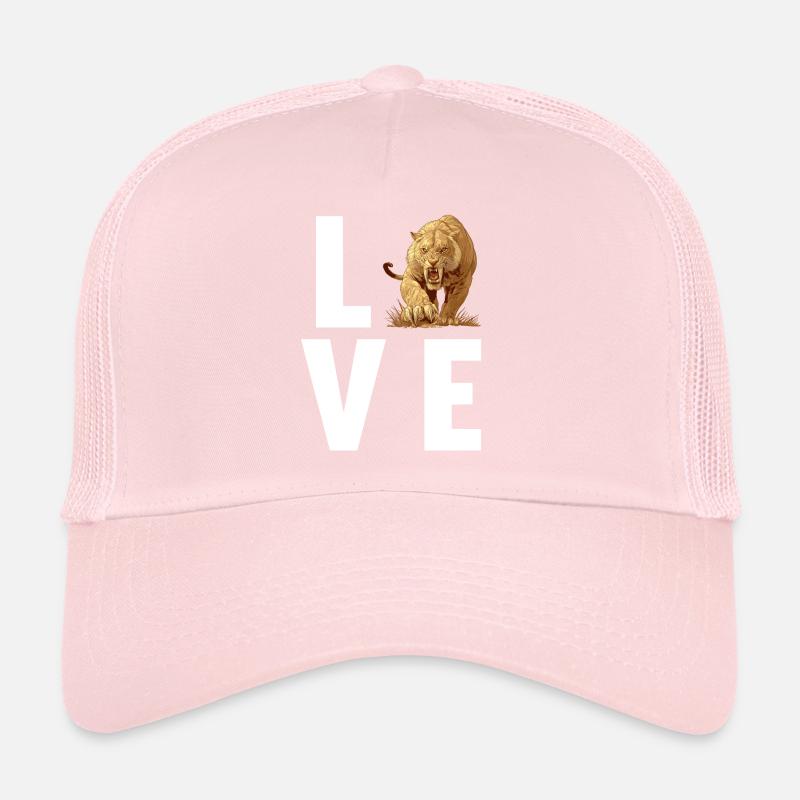 Saber-Toothed Tiger Sabertooth Tiger Trucker Cap