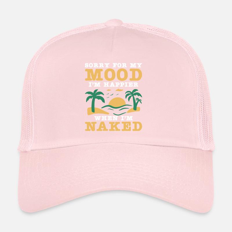 Nudism Saying Trucker Cap