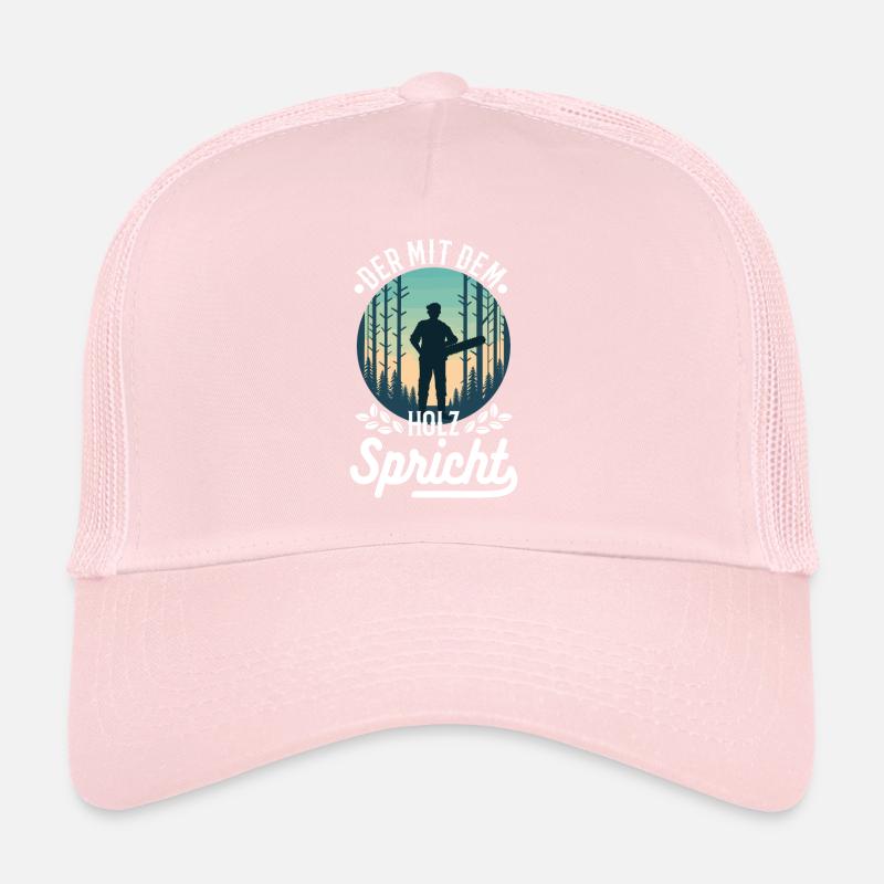 Qui parle au bois Casquette trucker 