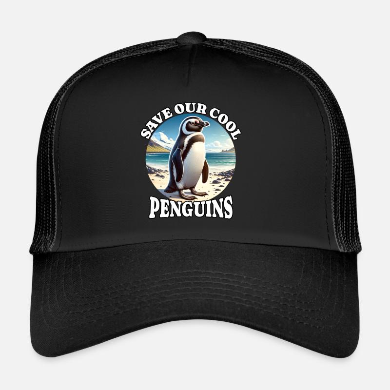 Sauver le pingouin Casquette trucker 