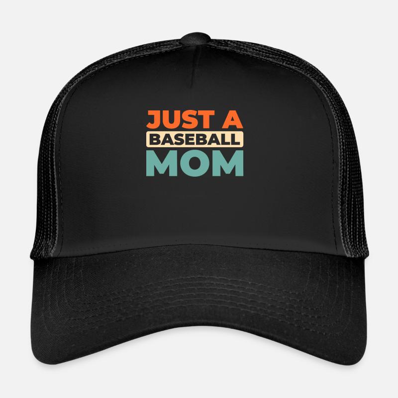 Baseball Juste une maman de baseball Casquette trucker 
