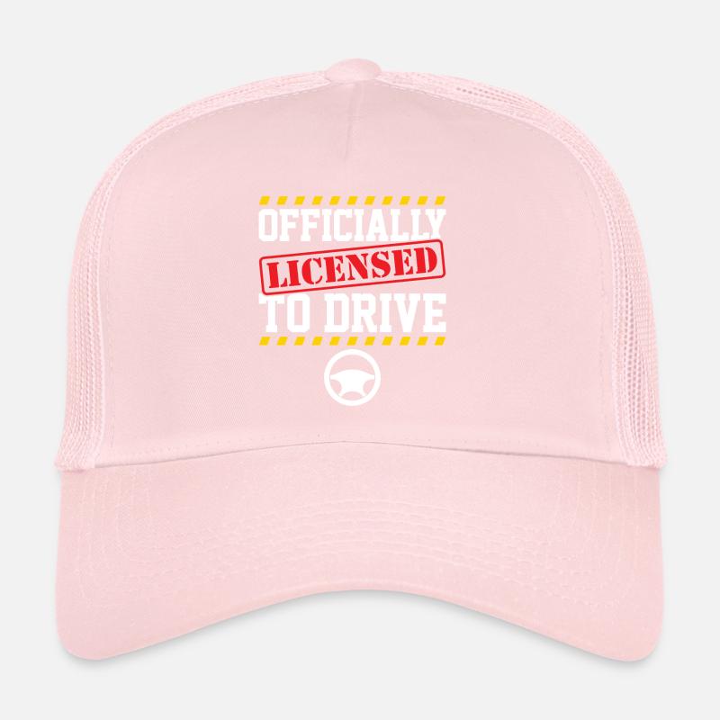 Officially Licensed to Drive Permit New Driver Trucker Cap