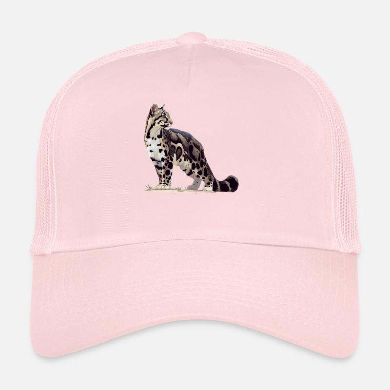 Clouded Leopard Nebelparder Trucker Cap