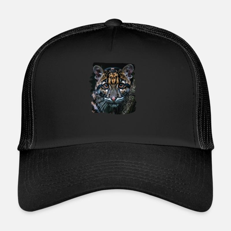 Nebelparder nébelpard néopard nébuleux Casquette trucker 
