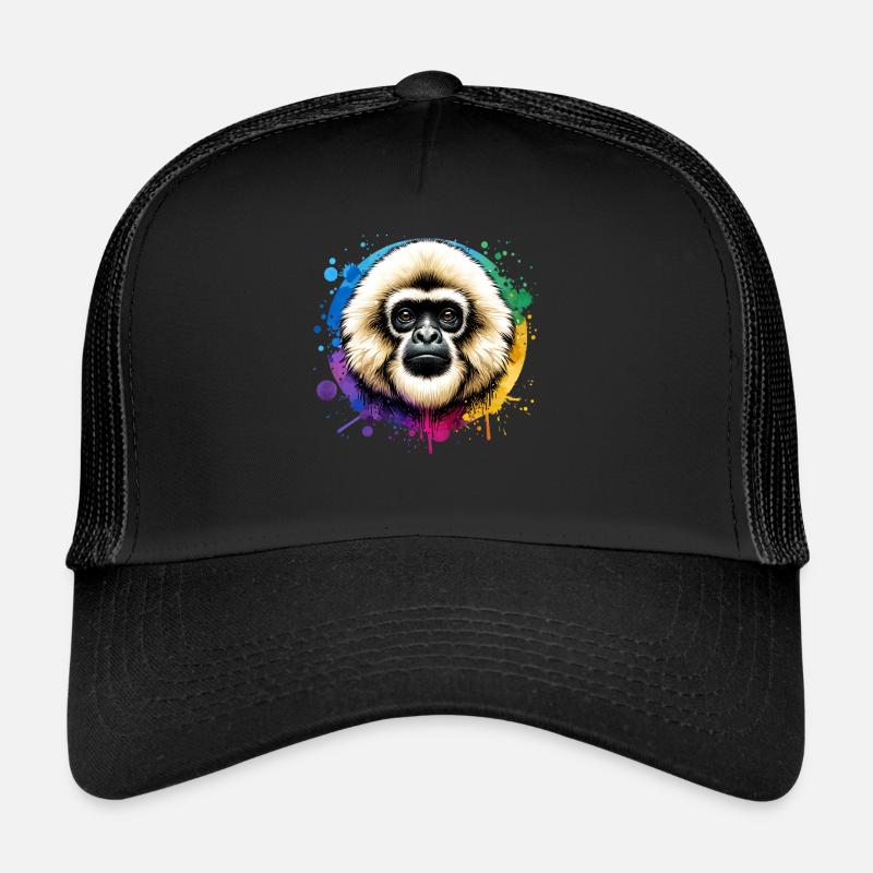 Crested gibbon Trucker Cap