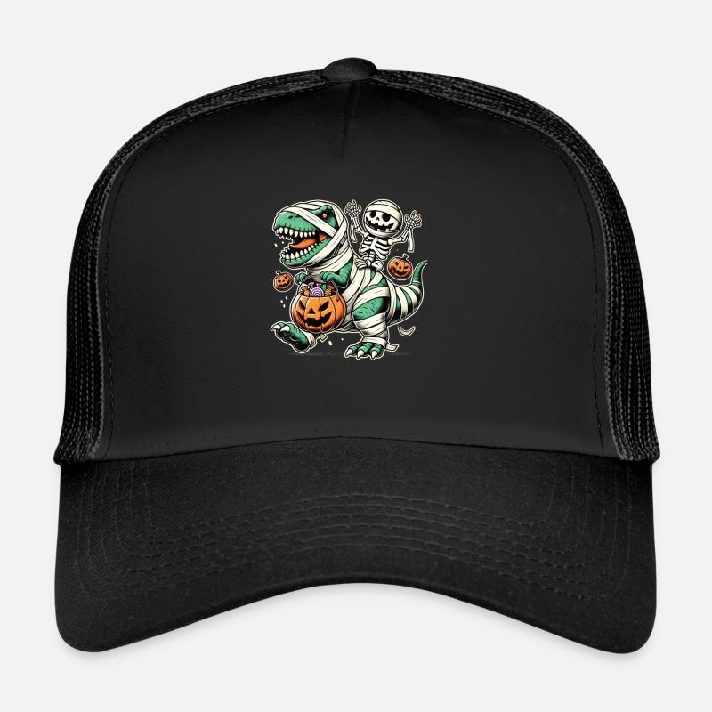 Feiern Sie Die Prähistorische Wendung In Hallowee Trucker Cap