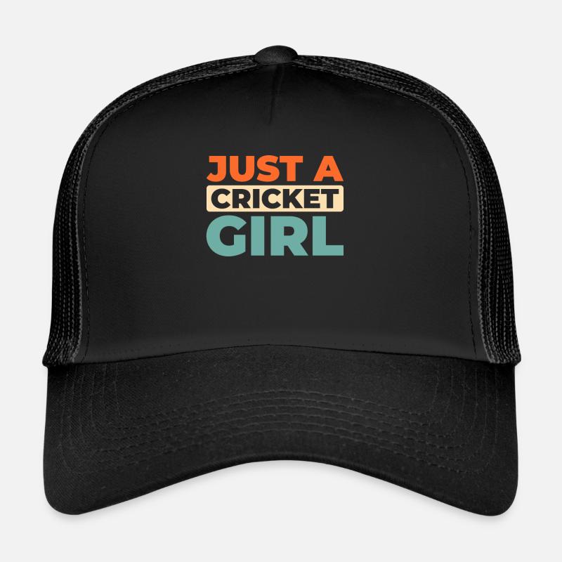 Cricket juste une fille de cricket Casquette trucker 
