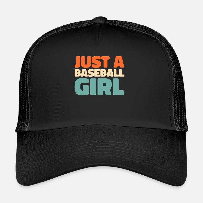 Baseball Juste une fille de baseball Casquette trucker 