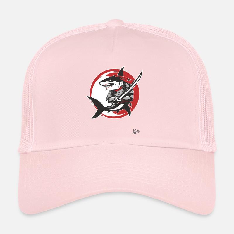Samurai Katana Shark Trucker Cap