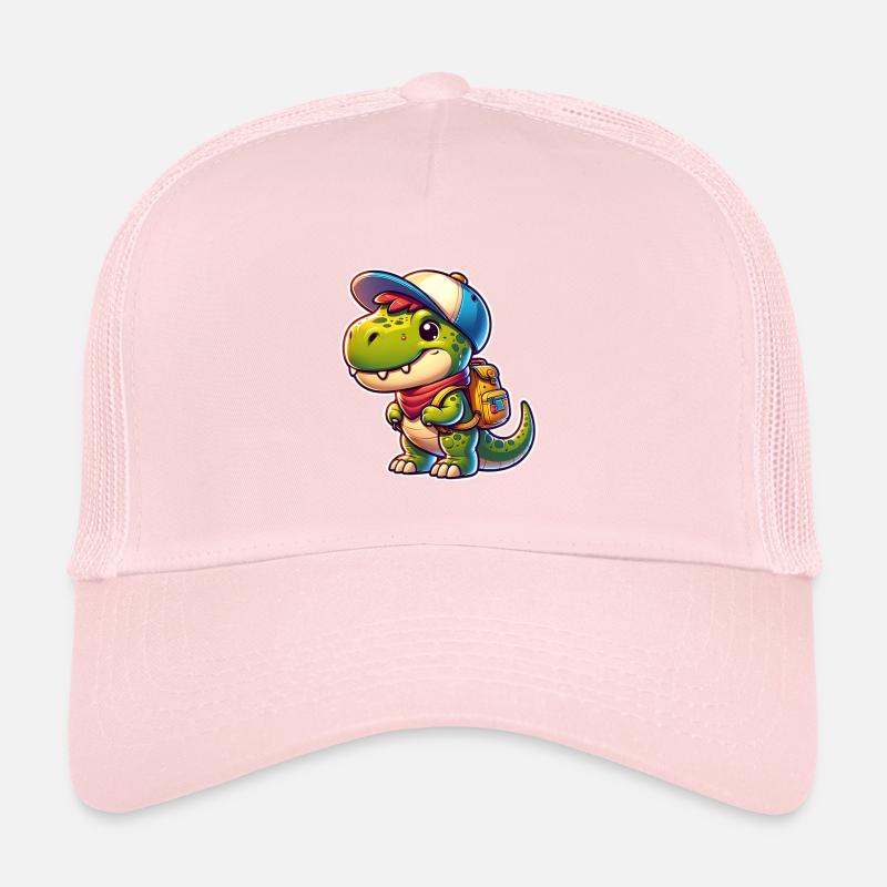 Dinosaurier Schule Einschulung Dino T Rex Trucker Cap