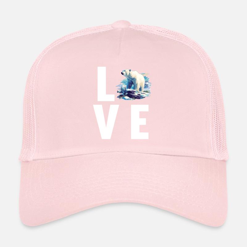 Polar Bear Eisbären Eisbär Trucker Cap