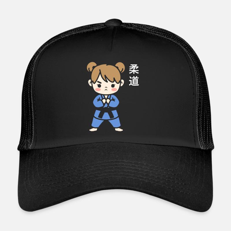 judo - Casquette trucker  - noir/noir