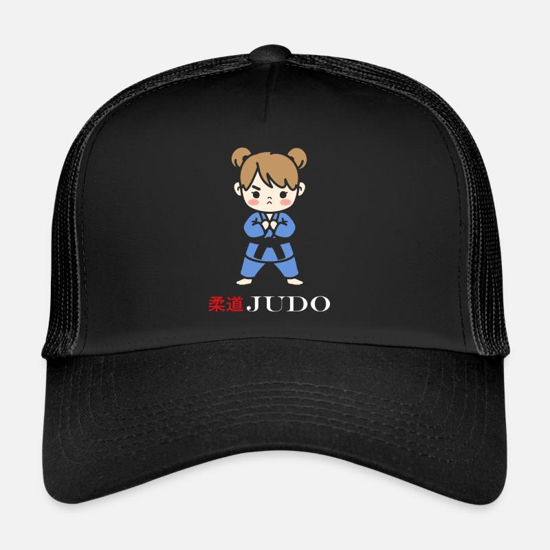 judo - Casquette trucker  - noir/noir