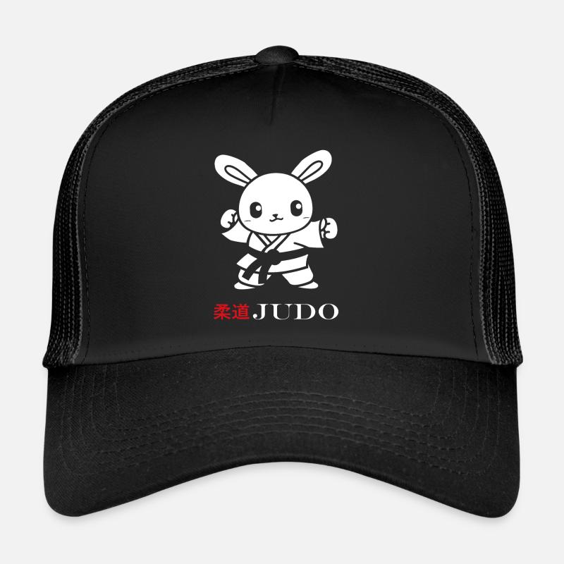 judo - Casquette trucker  - noir/noir