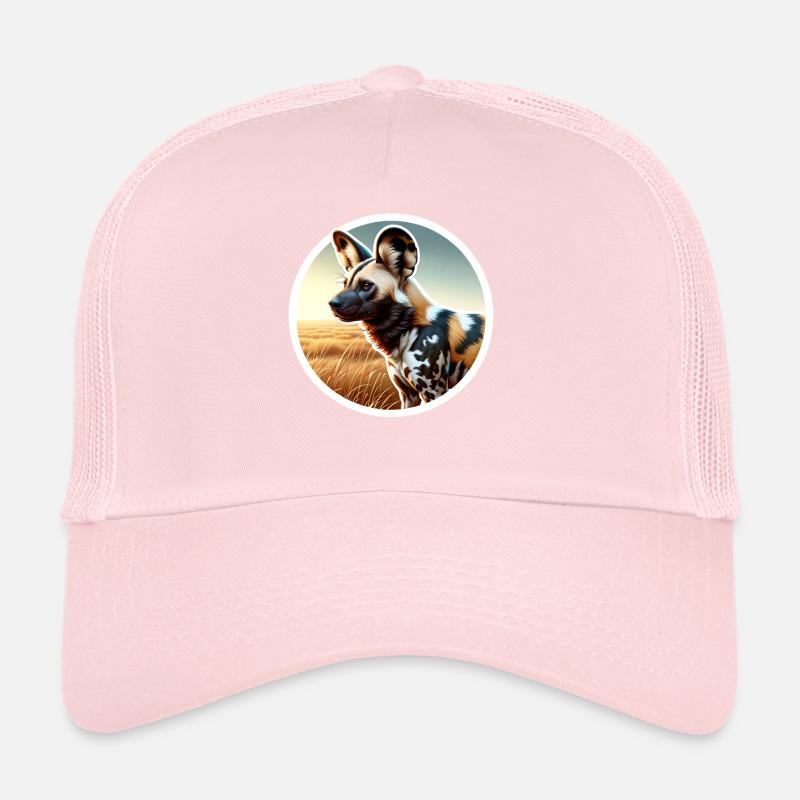 Chien de chasse peint Casquette trucker 