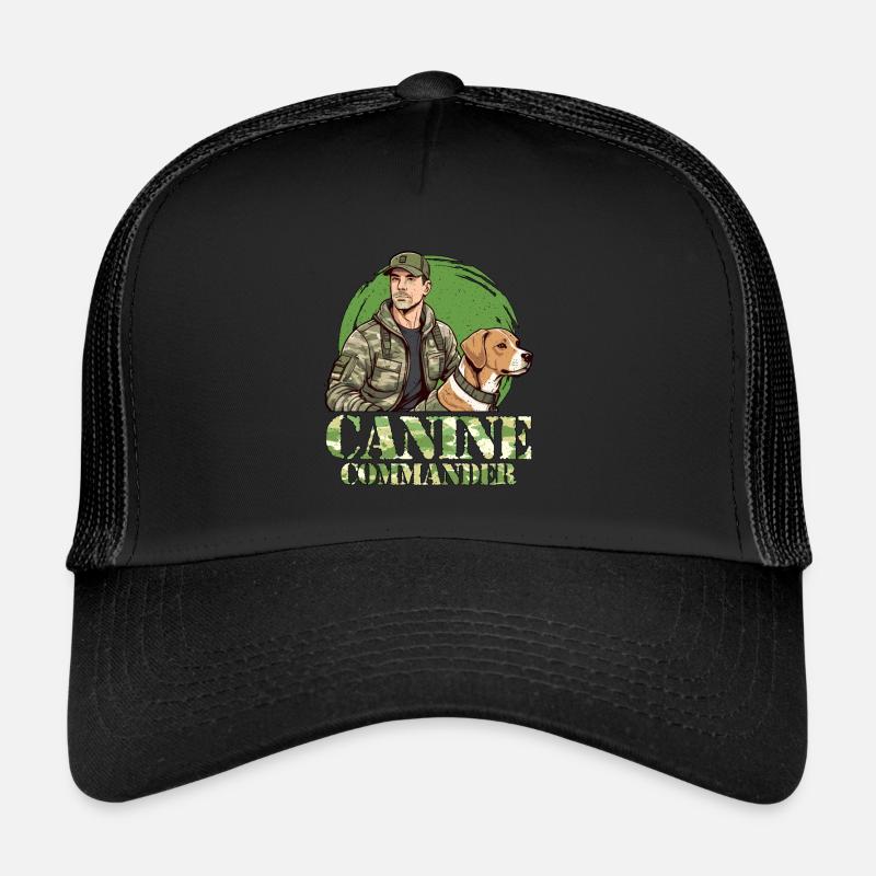 Dog Trainer Canine Commander Animal Behaviorist Trucker Cap