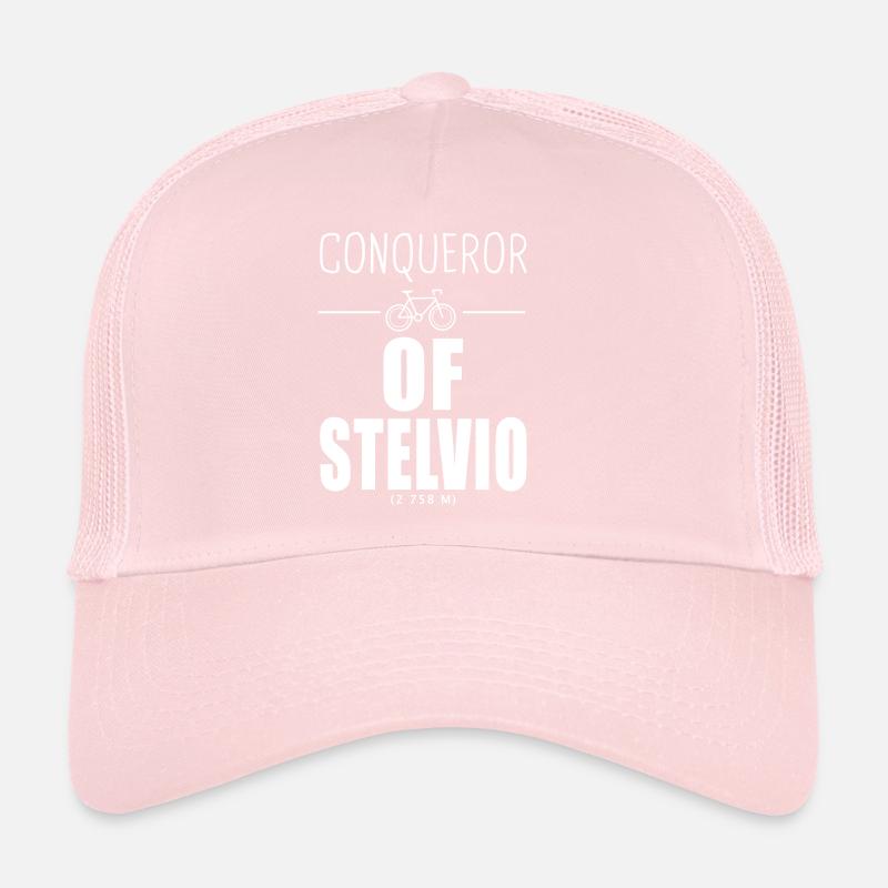 Conquérant du Stelvio cycliste Alpes Casquette trucker 