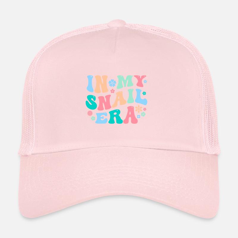 Witziger Schnecken Spruch Trucker Cap