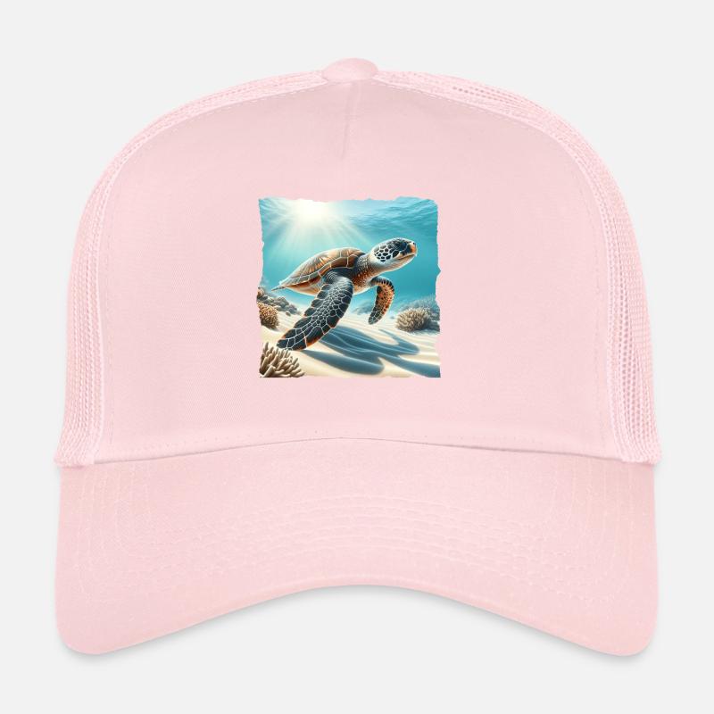 Tortue imbriquée Casquette trucker 