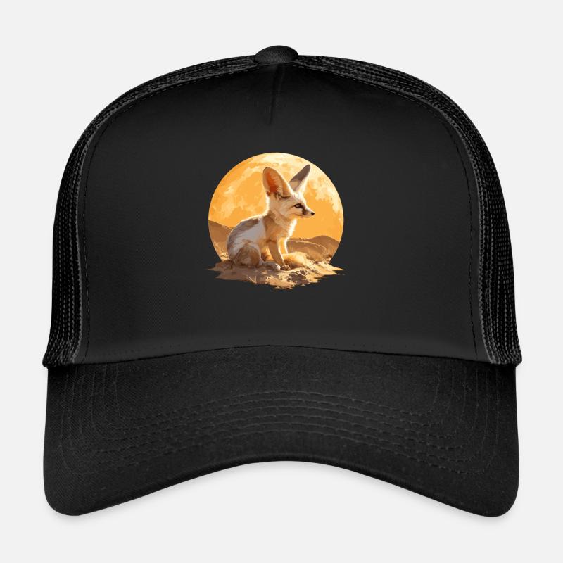 Fennec Renard Fenneks Fennek Casquette trucker 