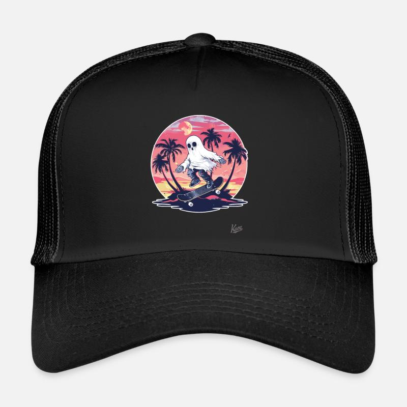 Skateboard V fantômes Casquette trucker 
