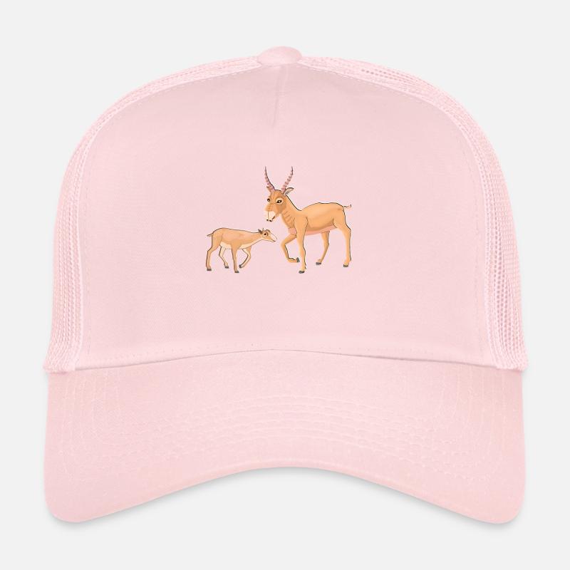 Antilope saïga Casquette trucker 