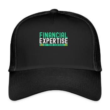 Accounting Secretary of Accountants Accounting - Trucker Cap - black/black - Front