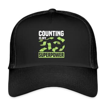 Accounting Secretary of Accountants Accounting - Trucker Cap - black/black - Front
