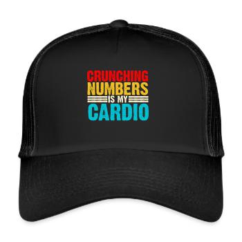Accounting Secretary of Accountants Accounting - Trucker Cap - black/black - Front