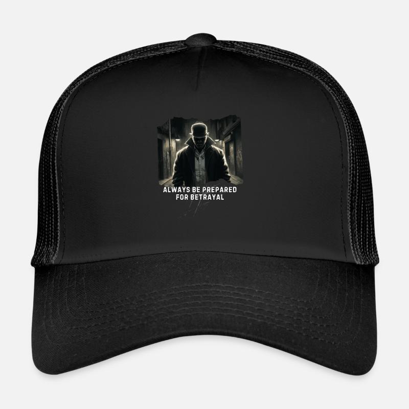 Vorbereitung auf Verrat: Dunkle Straße Trucker Cap