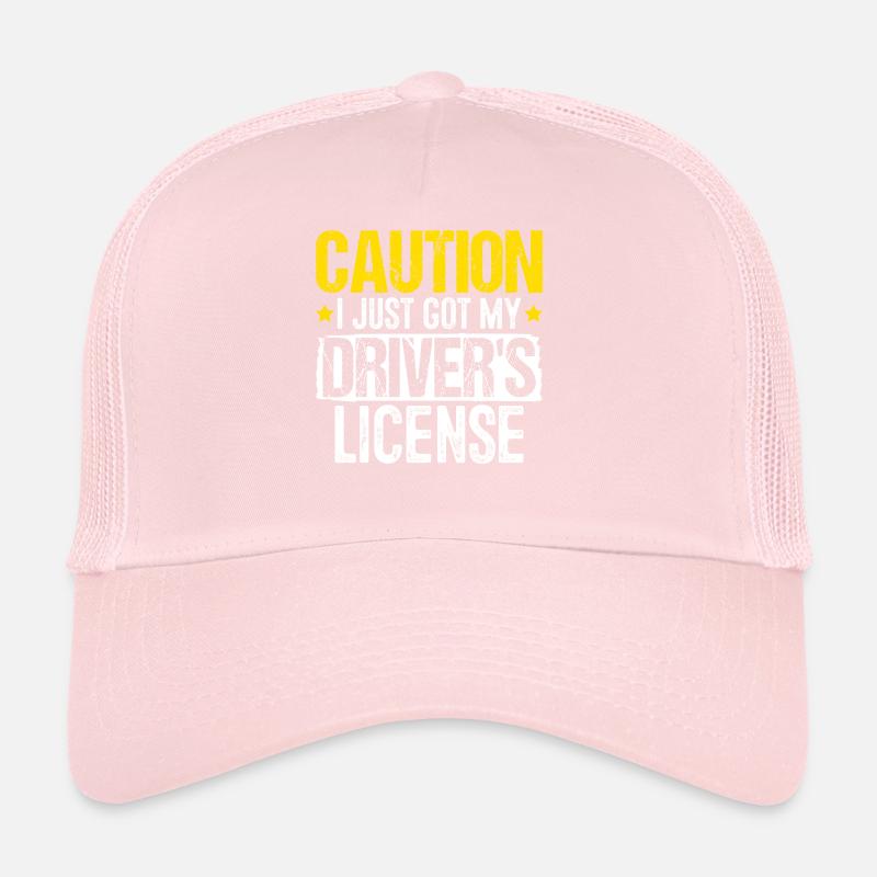 I Just Got My Driver's License Funny Permit Trucker Cap