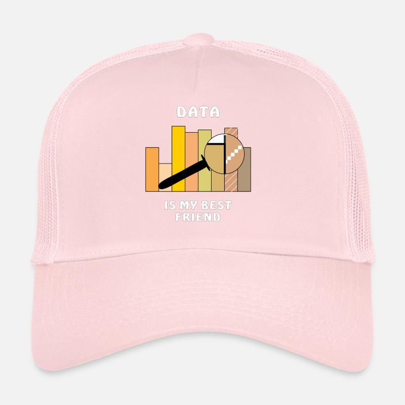 LES DONNÉES SONT MES MEILLEURES AMIES Casquette trucker 