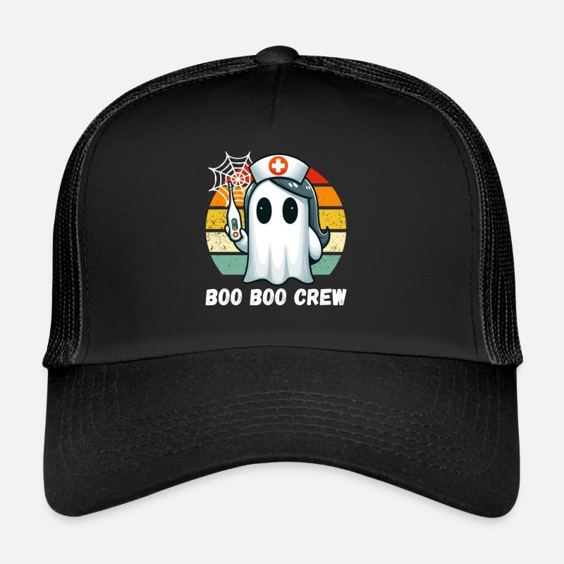 Halloween Geist Krankenschwester Arzthelfer Lustig Trucker Cap