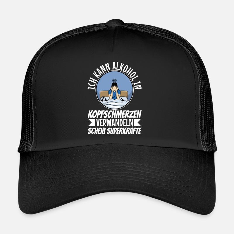 Transformez l’alcool en casse-tête Casquette trucker 