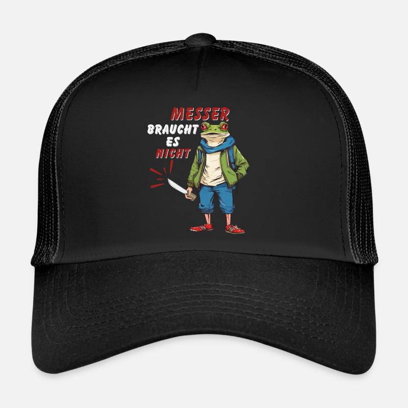 MESSER BRAUCHT ES NICHT Trucker Cap