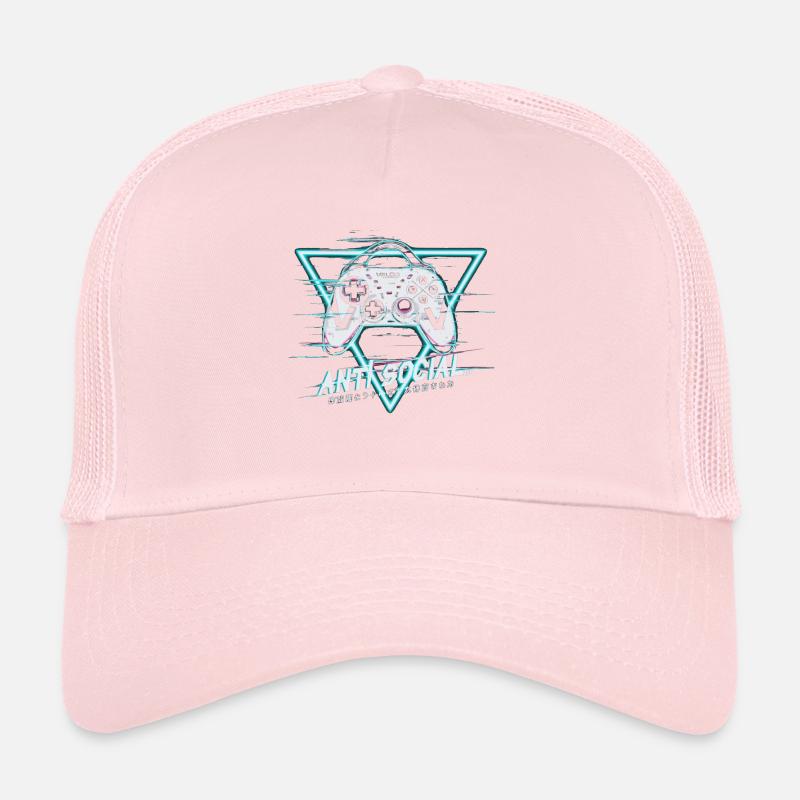 Conception du problème de la manette de jeu Casquette trucker 