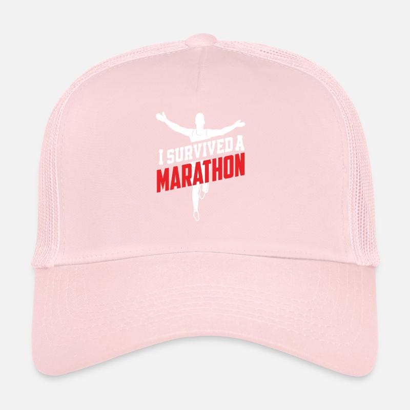 I survived a marathon Trucker Cap