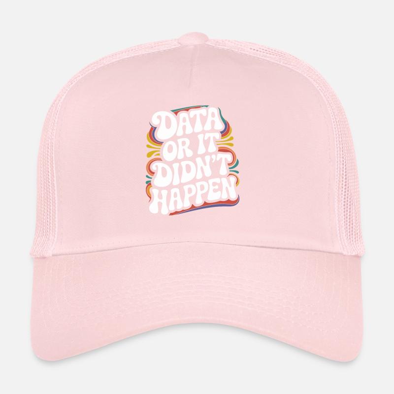 Data Analyst Data Scientist Data Engineer - Data Casquette trucker 
