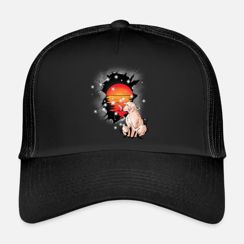 Sheep Sheep Sunset Lamb Lambs Child Trucker Cap